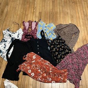 Bundle of dresses